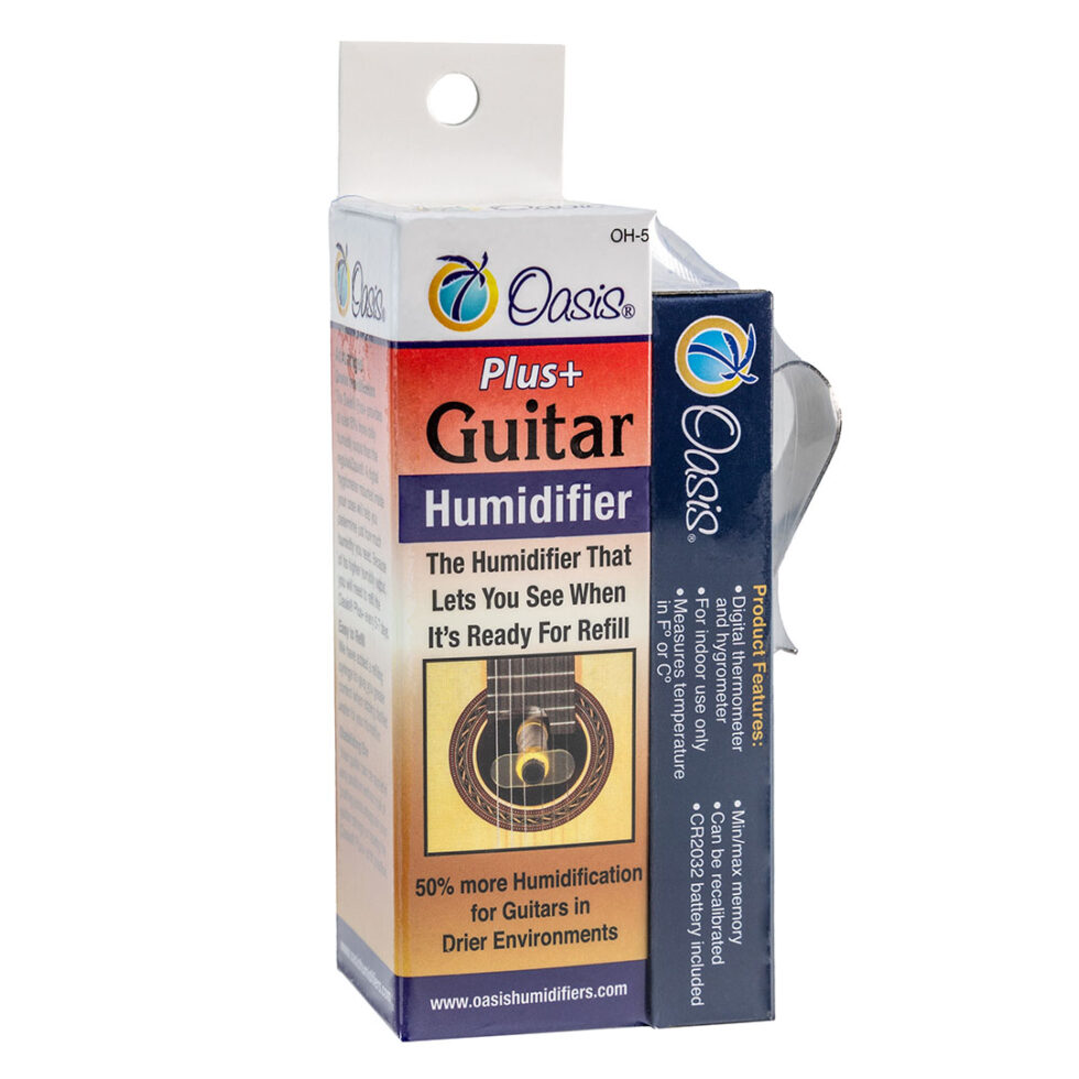Guitar Humidifiers for guitars, ukuleles, bass and mandolins.